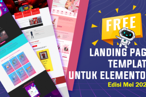 Template Landingpage Gratis Edisi Mei 2023