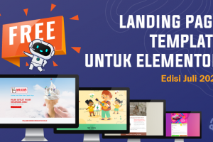 Template Landingpage Gratis Edisi Juli 2023