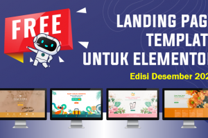 Template Landingpage Gratis Edisi Desember 2023