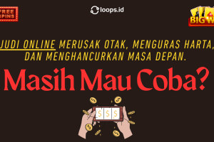 Judi Online Merusak Otak, Menguras Harta, dan Menghancurkan Masa Depan. Masih Mau Coba?