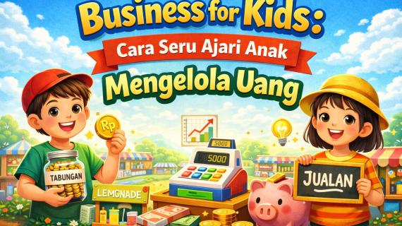 Business for Kids: Cara Seru Ajari Anak Mengelola Uang