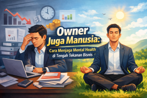 Owner Juga Manusia: Cara Menjaga Mental Health di Tengah Tekanan Bisnis