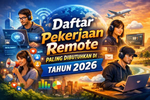 Daftar Pekerjaan Remote Paling Dibutuhkan di Tahun 2026