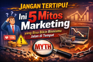 Jangan Tertipu! Ini 5 Mitos Marketing yang Bisa Bikin Bisnismu Jalan di Tempat