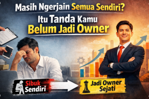 Masih Ngerjain Semua Sendiri? Itu Tanda Kamu Belum Jadi Owner