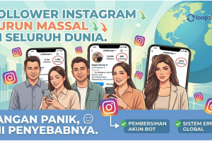 Follower Instagram Turun Massal di Seluruh Dunia. Jangan Panik, ini penyebabnya.