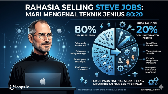 Rahasia Selling Steve Jobs: Mari Mengenal Teknik Jenius 80:20