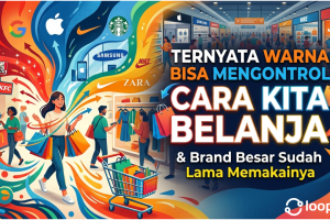 Ternyata Warna Bisa Mengontrol Cara Kita Belanja  dan Brand Besar Sudah Lama Memakainya
