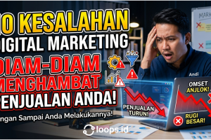 10 Kesalahan Digital Marketing yang Diam-Diam Menghambat Penjualan Anda