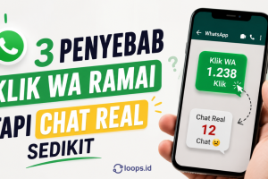 3 penyebab klik WA ramai tapi chat real sedikit
