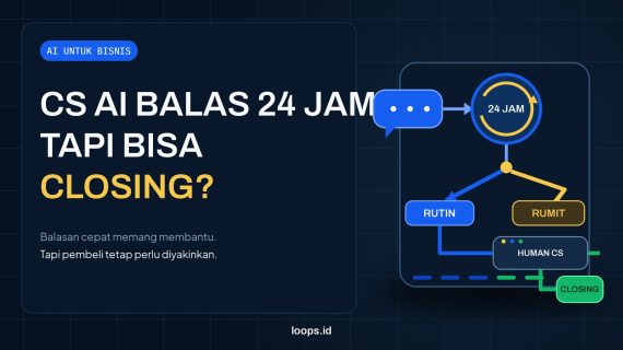 CS AI Bisa Balas 24 Jam, tapi Bisa Beneran Closing?