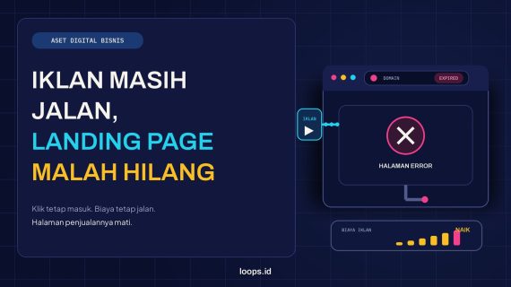 Iklan Masih Jalan, Landing Page Malah Hilang