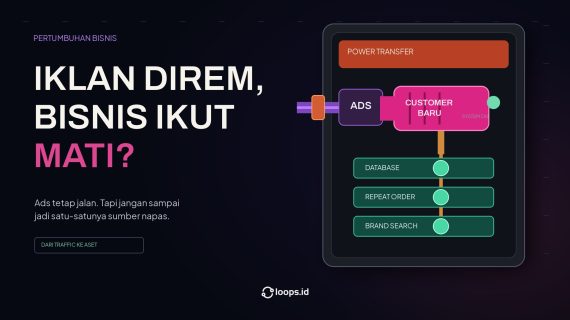 Iklan Direm, Bisnis Ikut Mati? Berarti Kita Masih Nyewa Traffic