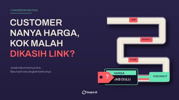 Customer Nanya Harga, Kok Malah Dikasih Link?
