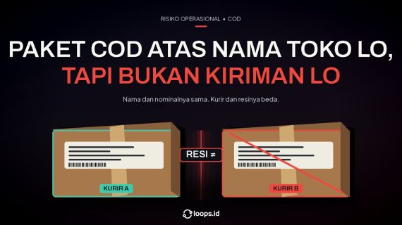 Paket COD Atas Nama Toko Kita, tapi Bukan Kiriman Kita